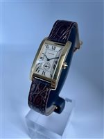 Besozzo - Via XXV Aprile 49 - Orologio Cartier Tank Américaine in Oro CARTIER TANK AMERICAINE 8119 ORO GIALLO QUARZO SMALL SECONDS DATA - CARTIER TANK AMERICAINE 8119 ORO GIALLO QUARZO SMALL SECONDS DATA